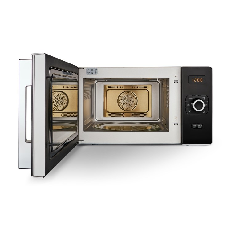 Hotpoint MWH2524B 25L 700W Freestanding Microwave Oven And Grill - Black