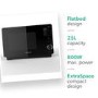Hotpoint Ultimate Collection 25L Flatbed Solo Digital Microwave - Black