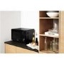 Hotpoint Xtraspace Flatbed 25L Microwave Oven With Grill - Black