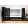 Hotpoint Xtraspace Flatbed 25L Microwave Oven With Grill - Black