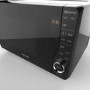 Hotpoint Xtraspace Flatbed 25L Microwave Oven With Grill - Black