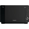 Hotpoint Xtraspace Flatbed 25L Microwave Oven With Grill &amp; Crisp Function  - Black