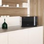 Hotpoint Xtraspace Flatbed 25L Microwave Oven With Grill & Crisp Function  - Black