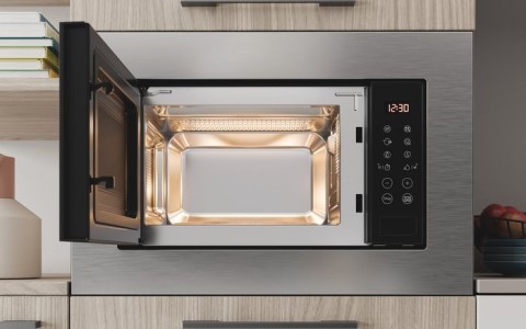 Microwave and grill.