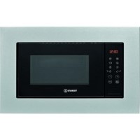 Refurbished Indesit MWI120GX Built In 20L 800W Microwave & Grill Stainless Steel