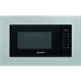 Refurbished Indesit MWI120GX Built In 20L 800W Microwave & Grill Stainless Steel