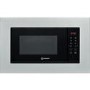 Indesit Built-In 800W Microwave with Grill - Stainless Steel