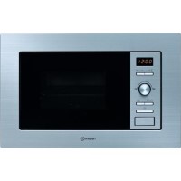 Indesit MWI1222X 800W 20L Built-in Microwave Oven With Grill - Stainless Steel