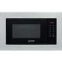 Refurbished Indesit MWI125GX Built In 25L with Grill 900W Microwave Stainless Steel