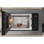 Refurbished Indesit MWI125GX Built In 25L with Grill 900W Microwave Stainless Steel