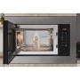 Refurbished Indesit MWI125GX Built In 25L with Grill 900W Microwave Stainless Steel