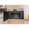Indesit Aria 22L 750W Built-in Microwave with Grill - Stainless Steel