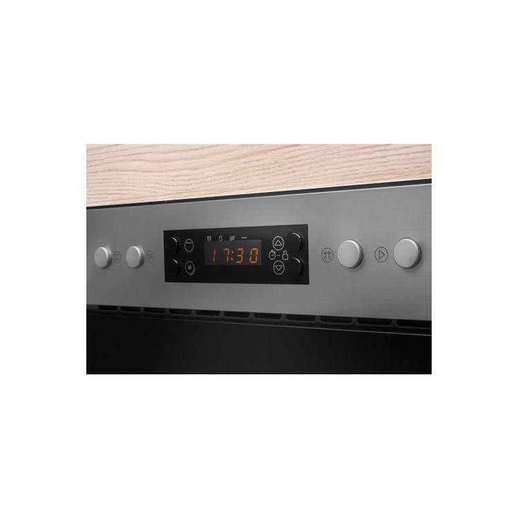 Indesit Built-In Microwave with Grill - Stainless Steel