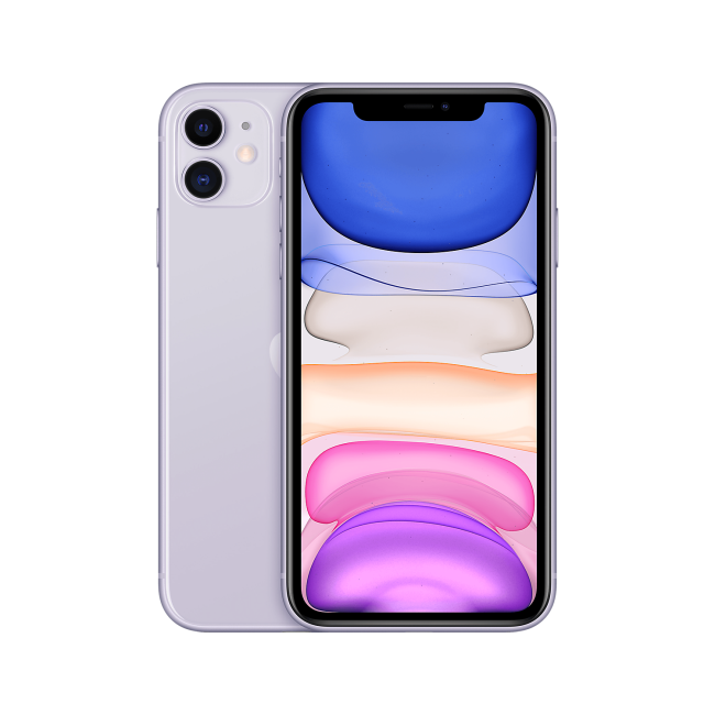 Refurbished Apple iPhone 11 Purple 6.1" 128GB 4G Unlocked & SIM Free Smartphone