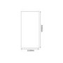 ALMOST PERFECT - 1210mm PLY Square Edged Edged Carrara Marble - Mermaid