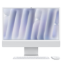 Refurbished Apple iMac 2024 M4 8-Core 16GB 256GB SSD 24 Inch 4.5K All-in-One - Silver