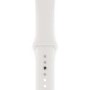 Apple Watch Series 5 GPS + Cellular 44mm Silver Aluminium Case with White Sport Band