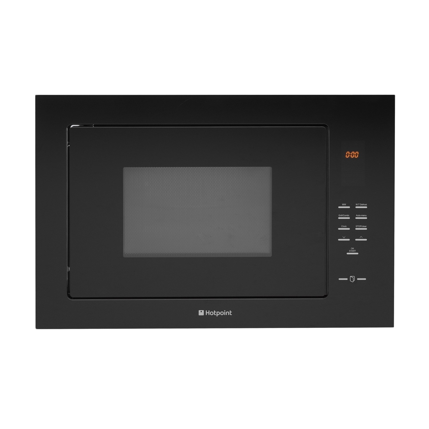 Hotpoint MWX2221K 24 L 900 W Builtin Microwave With Grill Black