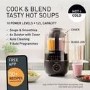 Panasonic MX-HG4401KXC Blender & Soup Maker Stainless Steel – 1000W Heated Blender Smoothie Maker & Soup Maker with Auto Programmes