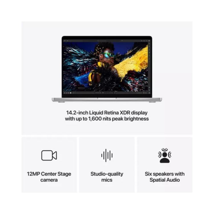 Apple MacBook Pro 14.2 Inch M4 Pro 24GB RAM 1TB SSD - Silver