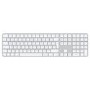 Refurbished Apple Magic Keyboard with Touch ID and Numeric Keypad for Mac British English Wireless Keyboard White
