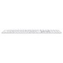 Refurbished Apple Magic Keyboard with Touch ID and Numeric Keypad for Mac British English Wireless Keyboard White