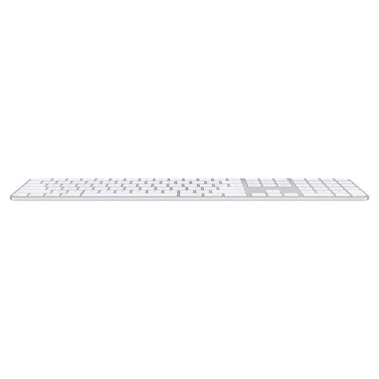 Refurbished Apple Magic Keyboard with Touch ID and Numeric Keypad for Mac British English Wireless Keyboard White