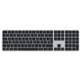 Box Opened Apple Magic with Touch ID and Numeric Keypad for Mac British English Wireless Keyboard Black