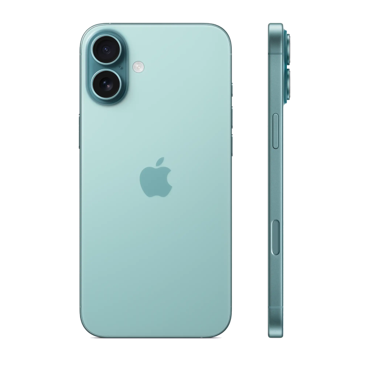 Apple iPhone 16 Plus Teal 6.7" 256GB 5G Unlocked & SIM Free Smartphone