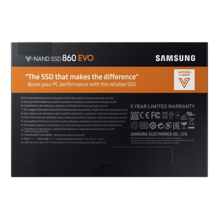Samsung 860 EVO 2.5" 2TB SSD