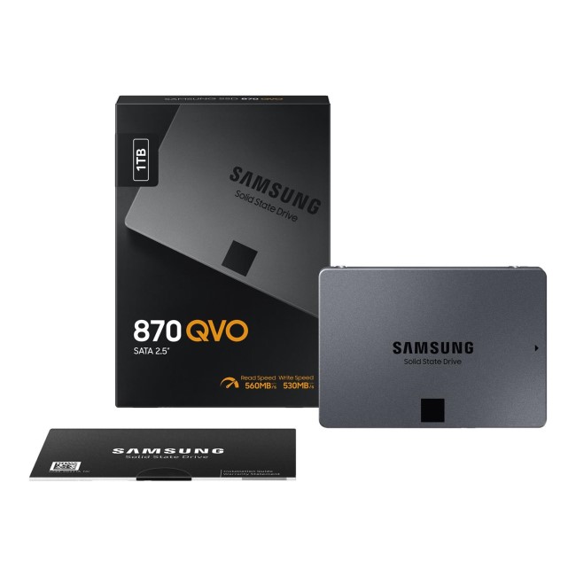 Samsung 870 QVO 1TB 2.5 Inch SATA III Internal SSD