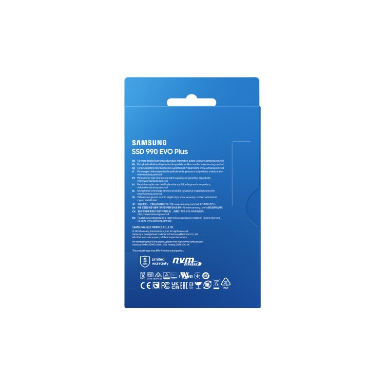 Samsung 990 EVO Plus 1TB M.2 2280 Internal SSD
