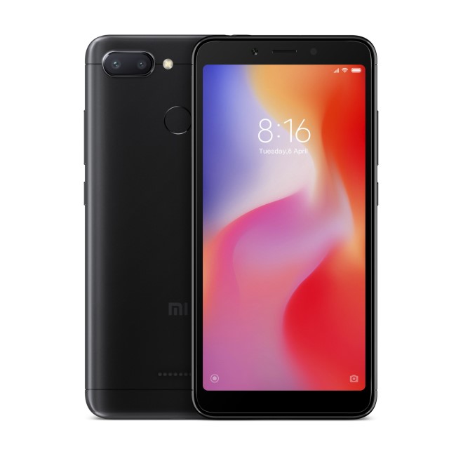Xiaomi Redmi 6 Black 5.45" 32GB 4G Unlocked & SIM Free