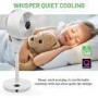 Refurbished MeacoFan 1056P DC Air Circulator Pedestal Fan - Powerful Super Quiet & Low-Energy