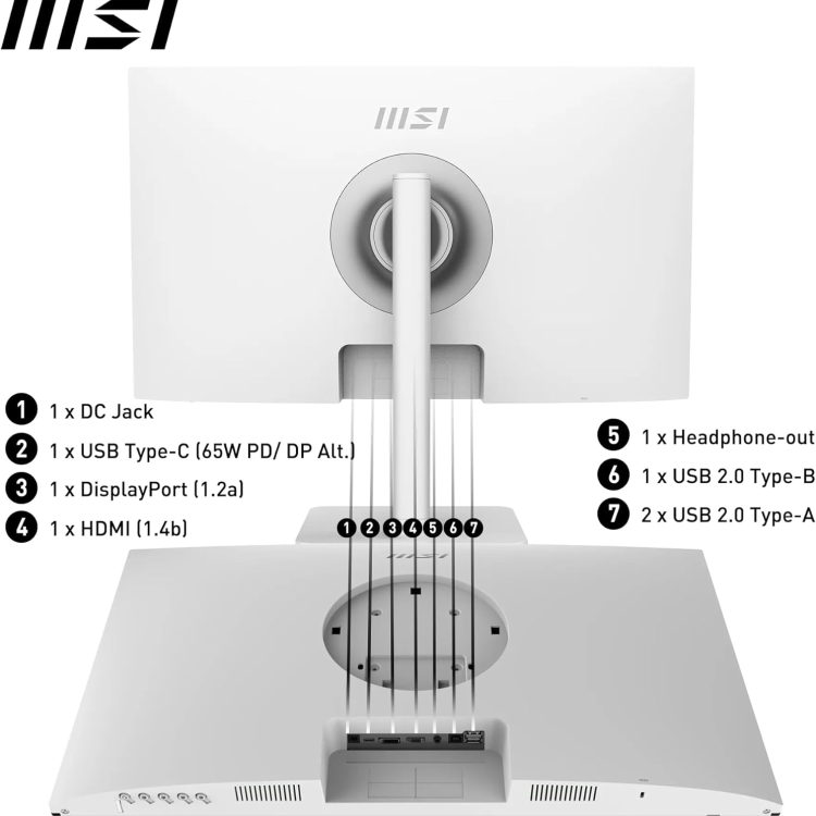 MSI Modern MD272XPW 27" Full HD IPS 100Hz Adaptive-Sync Monitor