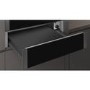 Refurbished Neff N50 N1AHA01G0B 14cm High Warming Drawer Black With Graphite-Grey Trim