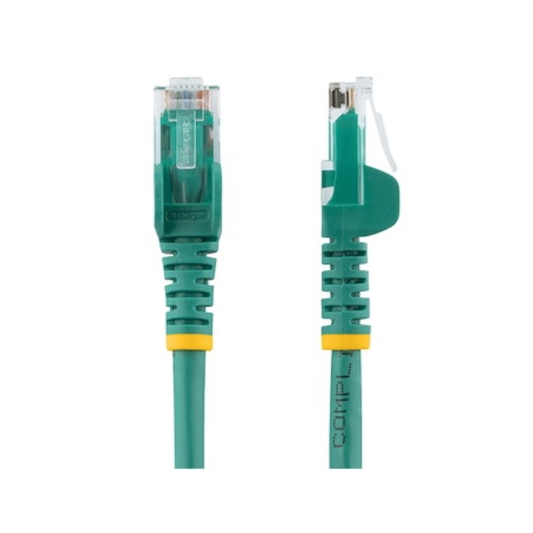 StarTech 100 ft Gigabit Snagless RJ45 UTP Cat6 Patch Cable Green