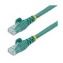 StarTech 100 ft Gigabit Snagless RJ45 UTP Cat6 Patch Cable Green