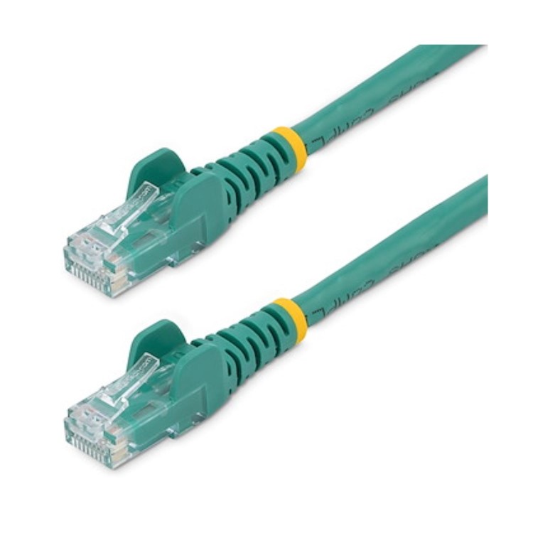 StarTech 100 ft Gigabit Snagless RJ45 UTP Cat6 Patch Cable Green