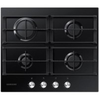 Samsung 60cm 4 Burner Gas On Glass Hob - Black