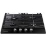 Samsung NA64H3010AK Four Burner Gas Hob With Cast Iron Pan Stands - Black