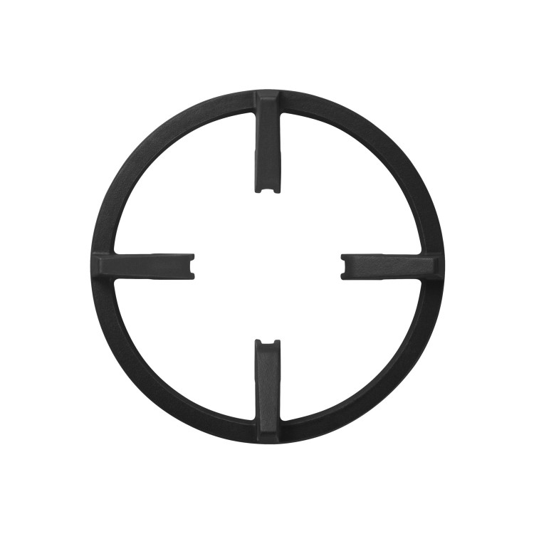 Samsung NA64H3010AK Four Burner Gas Hob With Cast Iron Pan Stands - Black