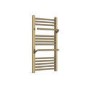 ONLY OPENED - 800x500mm Brushed Brass Towel Rail -Nazco