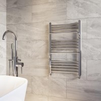 Chrome Towel Radiator 800 x 500mm - Nazco