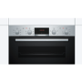 Refurbished Bosch NBS113BR0B Serie 2 Multifunction Electric Built-under Double Oven Stainless Steel
