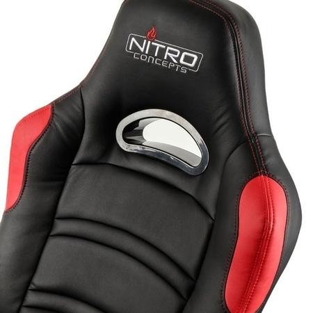 Nitro Concepts C80 Comfort Series Gaming Chair - Black/Red