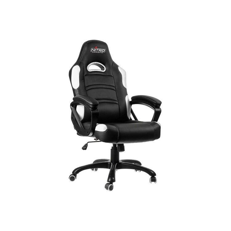 Nitro Concepts C80 Comfort Series Gaming Chair - Black/White