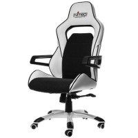Nitro Concepts E220 Evo Series Gaming Chair - White/Black