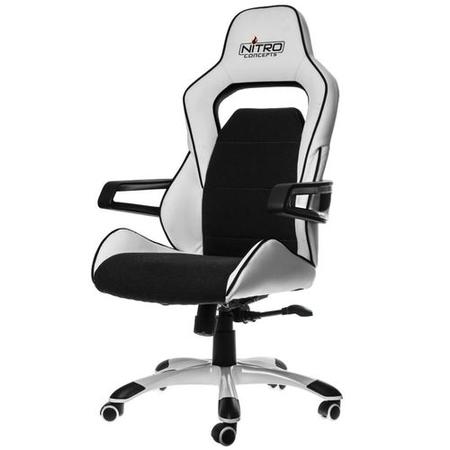 Nitro Concepts E220 Evo Series Gaming Chair - White/Black