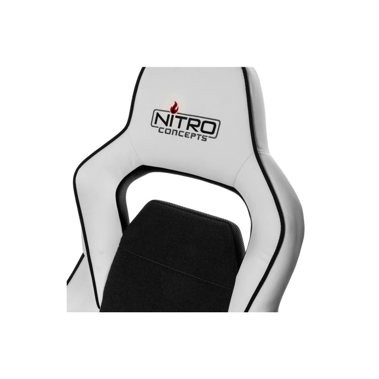 Nitro Concepts E220 Evo Series Gaming Chair - White/Black